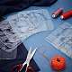 Gorgecraft Transparent Acrylic Sewing Template DIY-GF0002-91-4