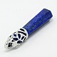 Unusual Valentine Gifts Idea for Men Natural Lapis Lazuli Pointed Big Pendants X-G-D564-2