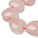 Olycraft Natural Rose Quartz Beads Strands G-OC0003-24-2