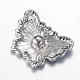 Alloy Rhinestone Snap Buttons SNAP-R029-04P-3