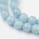 Chapelets de perles en aigue-marine naturelle G-G945-02-9mm-3