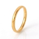 201 Stainless Steel Plain Band Rings RJEW-G107-2mm-4-G-1