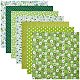 7 pieza de tela de algodón estampada.&nbsp;DIY-CY0002-16B-7