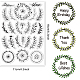 CRASPIRE Wreath Branch Plants Clear Stamps for Card Making Scrapbooking Crafting DIY Decorations DIY-WH0167-57-0220-2