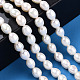 Fili di perle di perle d'acqua dolce coltivate naturali PEAR-N012-05L-6