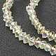 Chapelets de perles en verre électroplaqué GLAA-A001-02A-FR01-3