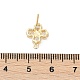 Латунные серьги-гвоздики из циркония KK-Z094-07G-4