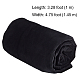 BENECREAT Black Velvet Upholstery Fabric DIY-WH0056-48C-2
