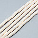 Chapelets de perle en pâte polymère manuel X-CLAY-T002-4mm-17-1