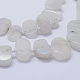 Natürlichen Mondstein Perlen Stränge G-F566-18-3