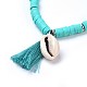 Handmade Polymer Clay Heishi Beads Stretch Bracelets BJEW-JB04251-M-3