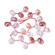 Brins de perles de quartz hématoïde naturel G-P422-06-1