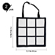 Short Plush Fabric Tote Bags ABAG-WH0024-03-2