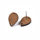 Risultati di orecchini a bottone in legno di noce X-MAK-N033-007-4