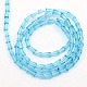 Cone Crystal Glass Beads Strands GLAA-F023-B05-3