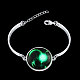 Constellation / signe du zodiaque série taurus lumineux bracelets BJEW-BB14723-2