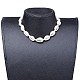 Geflochtene Perlen Stil Armbänder & Halsketten Schmuck Sets SJEW-JS01091-01-6