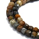 Natural Pietersite Beads Strands G-P457-B01-41-2