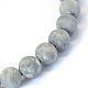 Jaspe polychrome naturel givré/pierre de Picasso/brins de perles de jaspe de Picasso G-E334-10mm-24-2