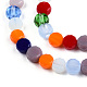 Chapelets de perles en verre GLAA-N052-05A-A22-3
