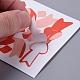 Bowknot & Heart Pattern Decorative Stickers Sheets DIY-L037-G06-3