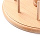 8 porte-bobine de fil en bois de hêtre DIY-H146-06-4