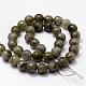 Faceted Natural Labradorite Beads Strands G-F364-17-10mm-2