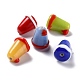 Abalorios de colores vario hechos a mano LAMP-F020-18-5
