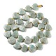 Природных амазонит бисер нитей G-B044-B14-01-3