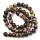 Chapelets de perles de fleur de cerisier en jaspe naturel G-C079-A02-02-3