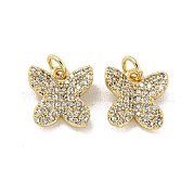Стойка из латуни с подвеской из кубического циркония KK-P270-04G