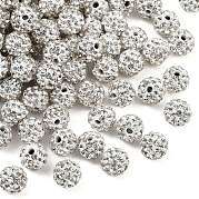 Pave disco бусины RB-H258-8MM-001-A