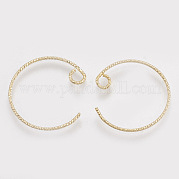 Латунные крючки для сережек KK-S348-038