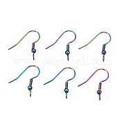 304 Stainless Steel Earring Hooks STAS-N098-008