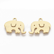 201 Stainless Steel Charms STAS-S079-118G
