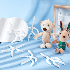 6шт пластиковая фигурка подвижный скелет DIY-PH0021-59