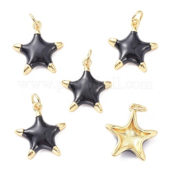 Латунь эмаль подвески KK-P204-13G