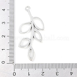 Tibetischen Stil Legierung Zweig-Anhänger&nbsp;X-TIBEP-Q043-317-RS