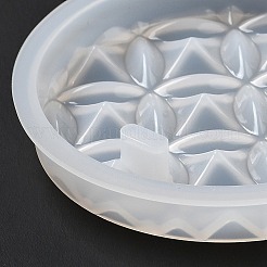 Силиконовые Молды для кулона с тиснением в виде цветка своими руками&nbsp;LS-DIY-G079-01A