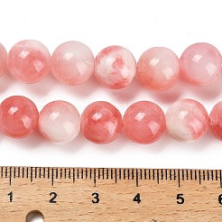 Естественный желтый нефрит бисер нитей&nbsp;G-B128-A01-04