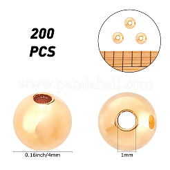 200 pz perline in ottone&nbsp;KK-CN0001-31B
