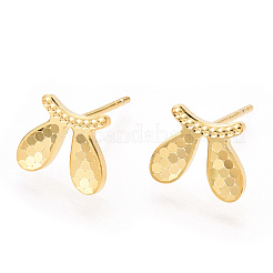 925 стерлингового серебра серьги стержня STER-T004-48G