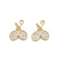 10 шт. Латунные подвески KK-V006-05G-01