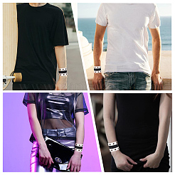 Браслеты из шнура из искусственной кожи в стиле панк BJEW-WH20008-12B