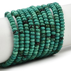 Нити окрашенных бусин из натурального магнезита&nbsp;G-K343-C54-01