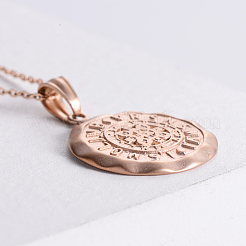 Винтажный панк нержавеющая сталь крест святого бенедикта медаль кулон ожерелья для женщин мужчин UW7244