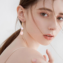 2 нити натуральных желтых нефритовых бусин G-GO0001-36