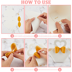 Наборы для самостоятельного изготовления кошелька в форме сердца из искусственной кожи&nbsp;PURS-WH20005-04B