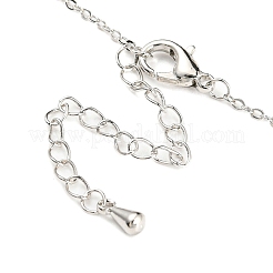 Collier à pendentif en forme de pois&nbsp;NJEW-F316-01P