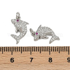 Латунные микро проложить кубического циркония подвески KK-L241-13P